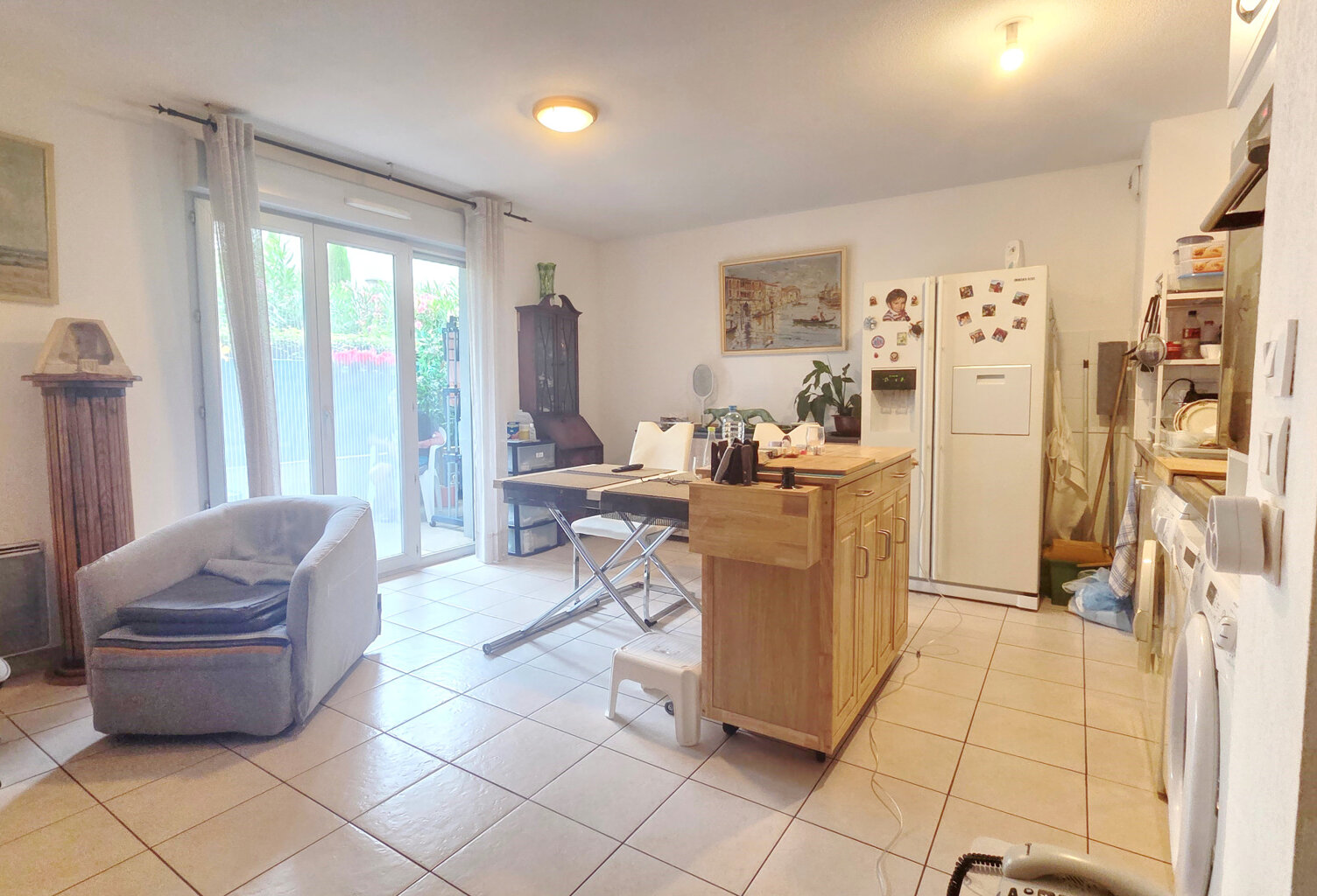 3 PIECES LE CANNET INVESTISSEMENT LOCATIF — photo 1