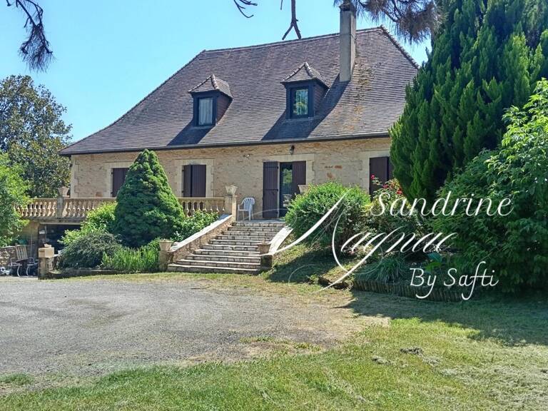 Belle maison en pierre de 162m² dans parc arboré — photo 1