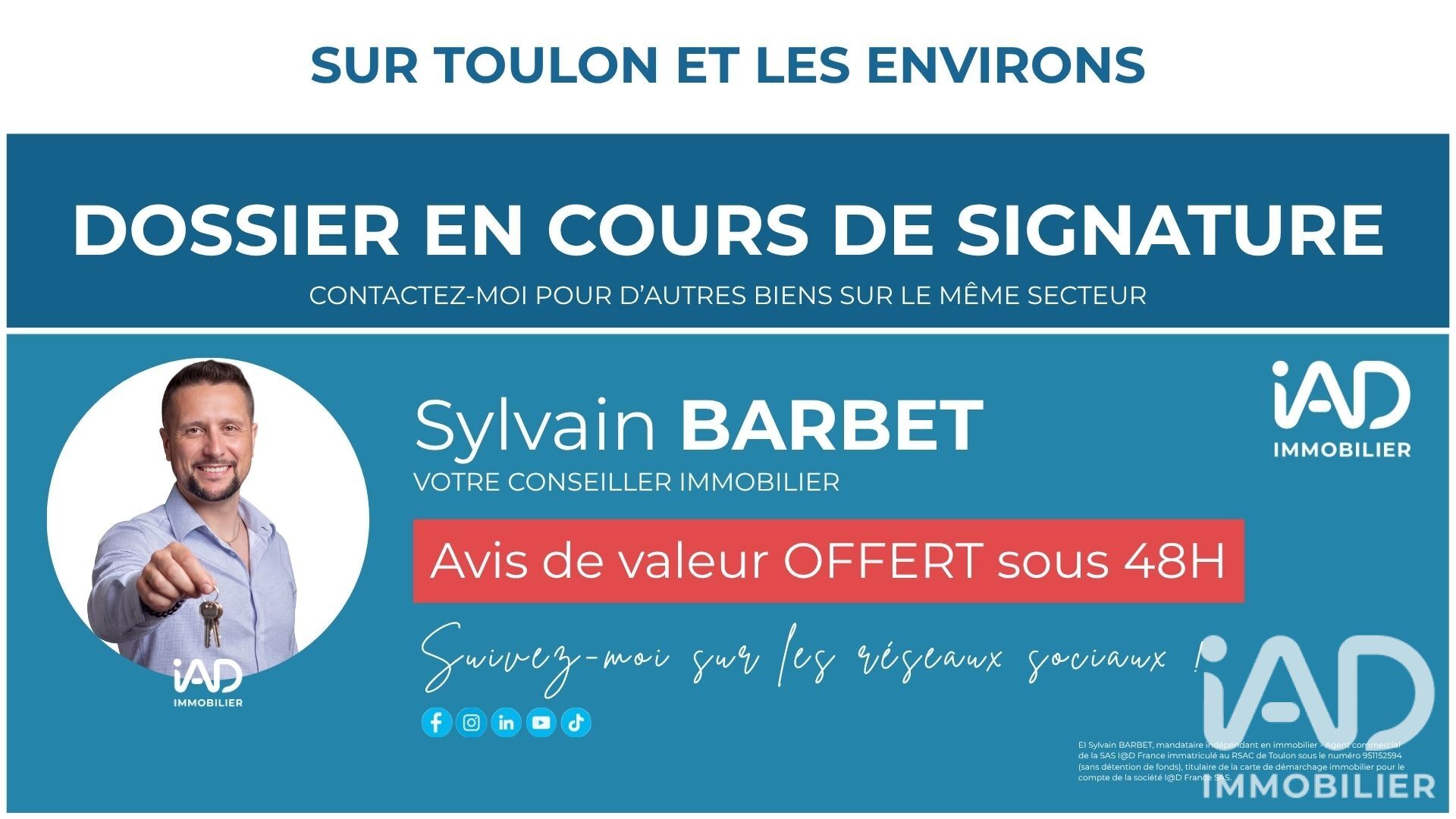 Agence immobilière de I@D FRANCE
