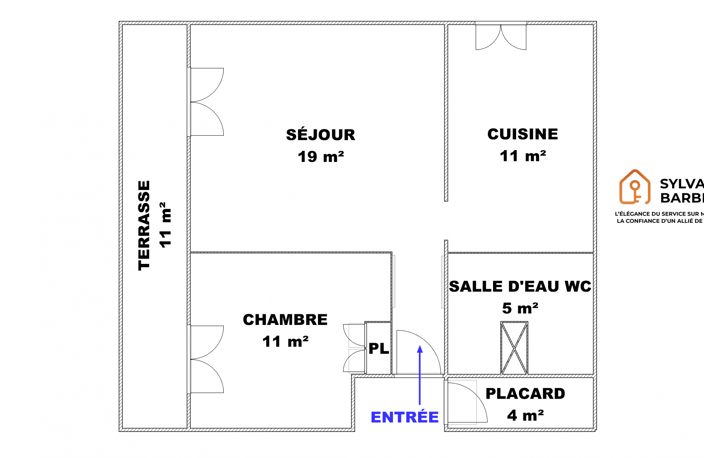 Vente Appartement 2 pièces — photo 3