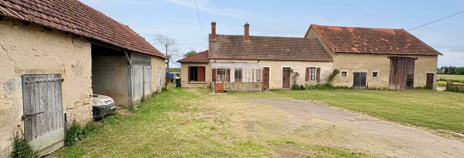Maison 4 Pièces 92 m² à vendre à Augy-sur-Aubois (18600)