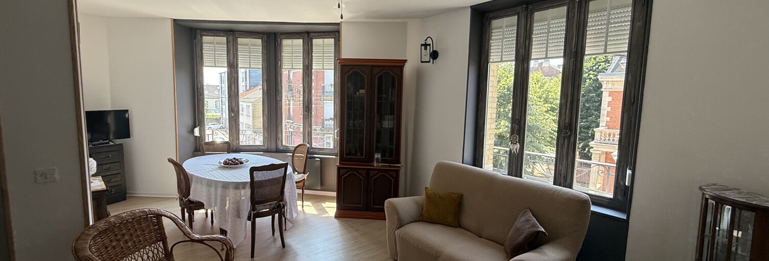 Appartement 3 Pièces 56 m² à vendre à Charleville-Mézières (08000)