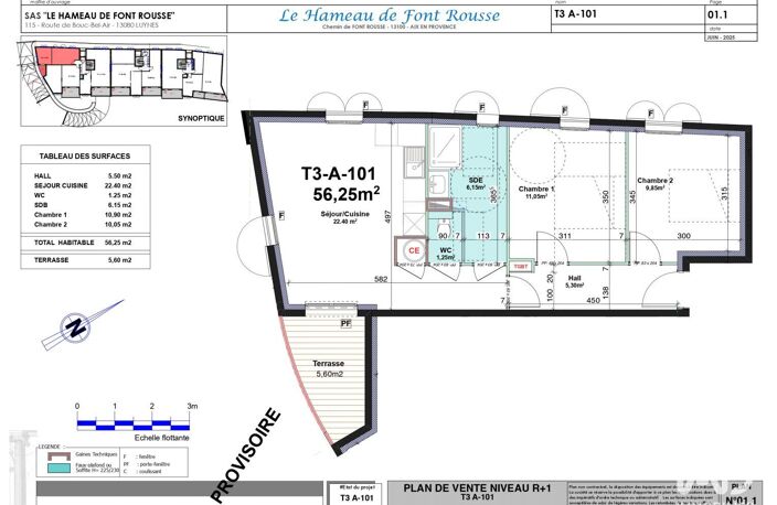 Vente Appartement 3 pièces — photo 3