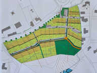 terrain constructible de 458 m2, vendu borné et viabilisé en eau, électricité. — photo 2