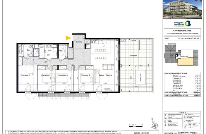 Vente Appartement 5 pièces — photo 3