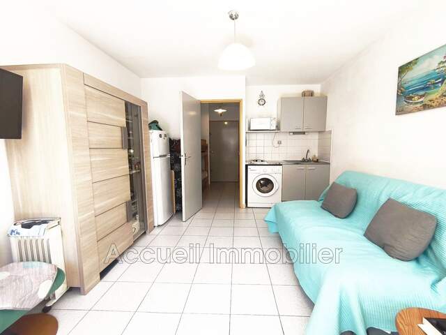 Studio cabine au 1er étage d''environ 25 m² avec loggia vitrée — photo du bien