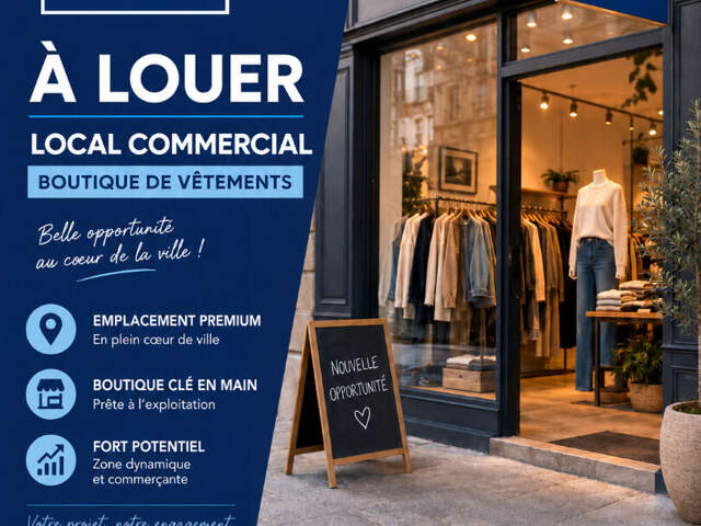 Local commercial Valenciennes 100 m2 — photo du bien