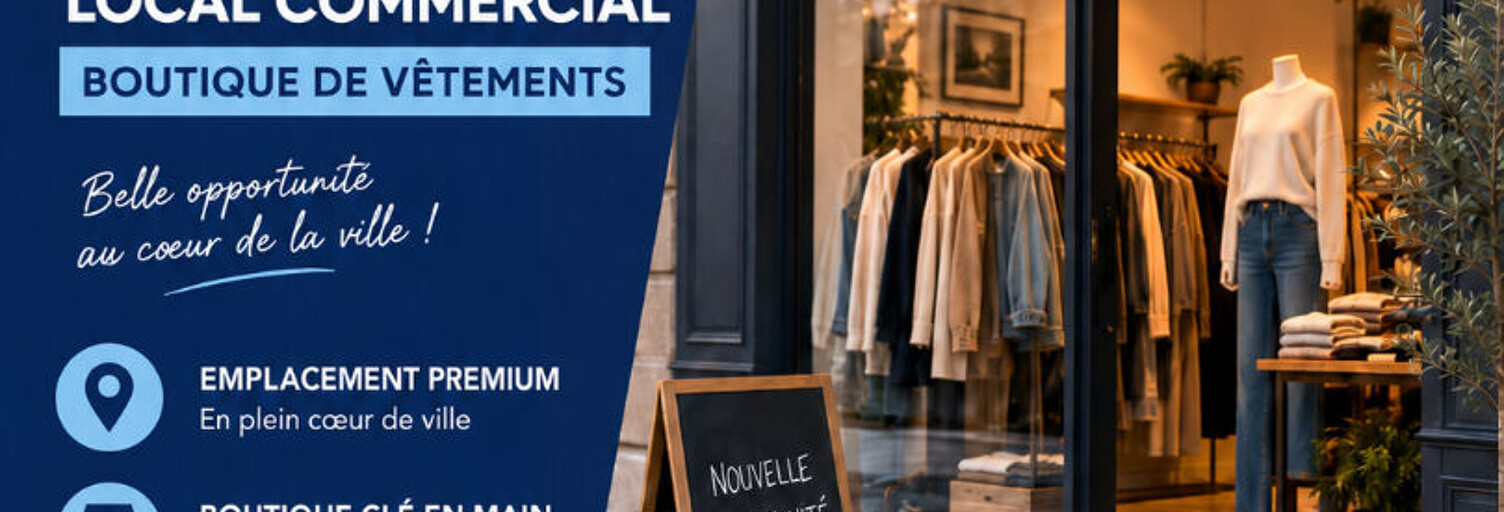 Commerce  100 m² à louer à Valenciennes (59300)