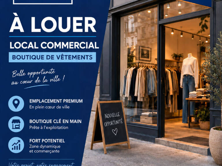Local commercial Valenciennes 100 m2 — photo 1