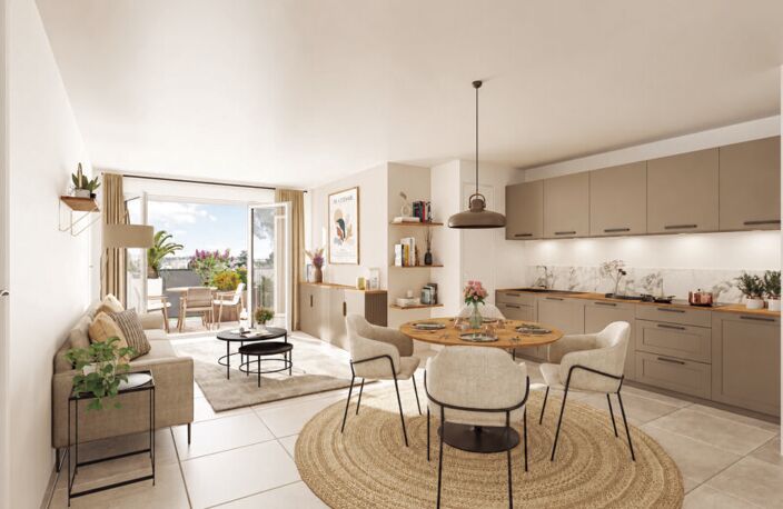 Vente programme neuf T1, T2, T3, T4 23 à 73 m² Montpellier (34000) — photo 2