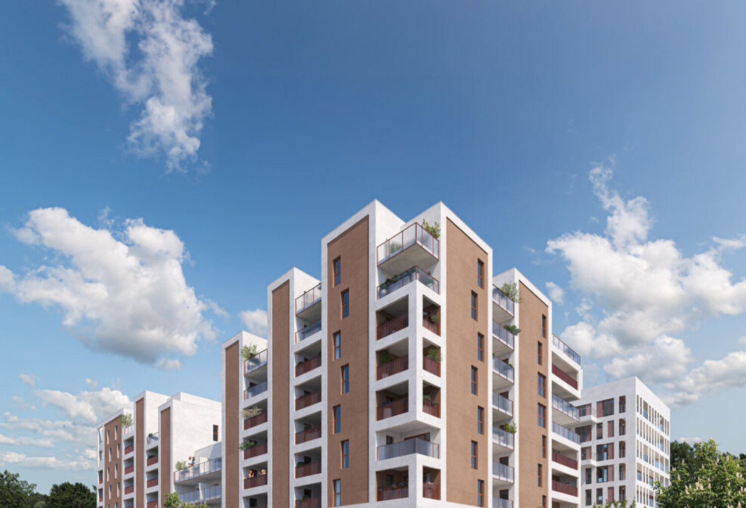 Vente programme neuf T1, T2, T3, T4 23 à 73 m² Montpellier (34000) — photo 1