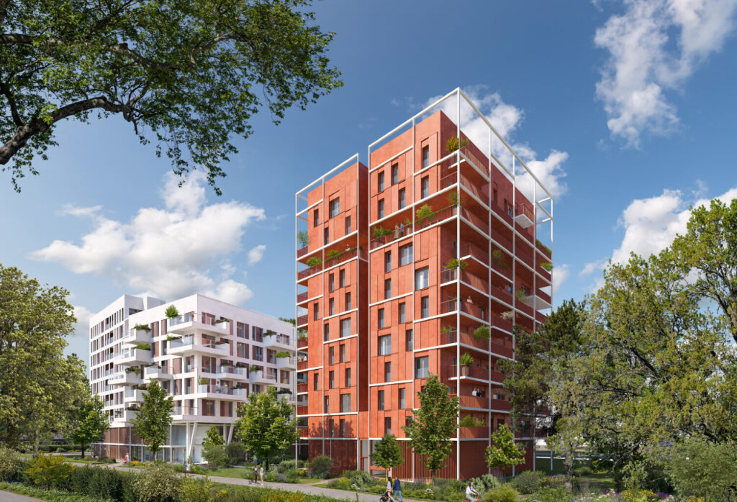 Vente programme neuf T2, T3, T4, T5 39 à 100 m² Montpellier (34000) — photo 1