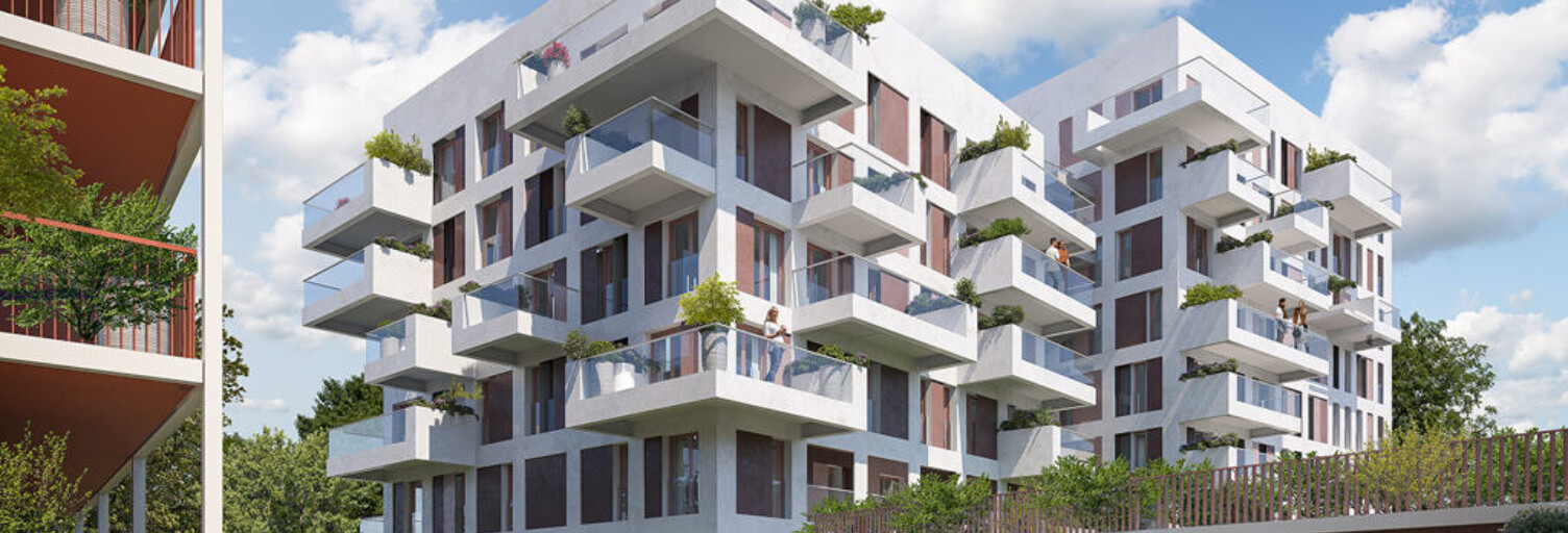 Appartement neuf T2, T3, T4 Pièce 43 à 77 m² à vendre à Montpellier (34000)