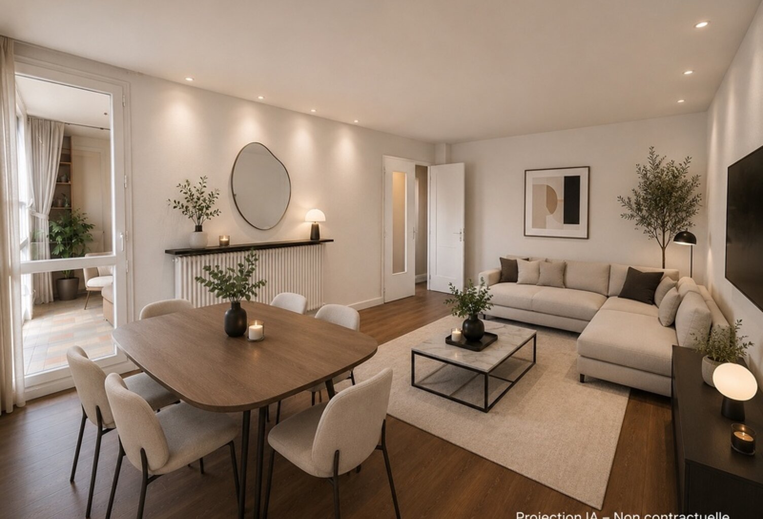 A vendre 5 pièces - Grand appartement familial de 96 m² avec 4 chambres et 2 loggias NOGENT SUR OISE (60) — photo 1