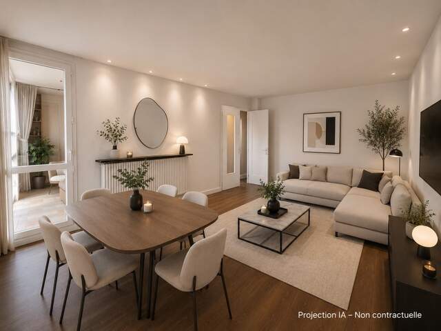 A vendre 5 pièces - Grand appartement familial de 96 m² avec 4 chambres et 2 loggias NOGENT SUR OISE (60) — photo du bien