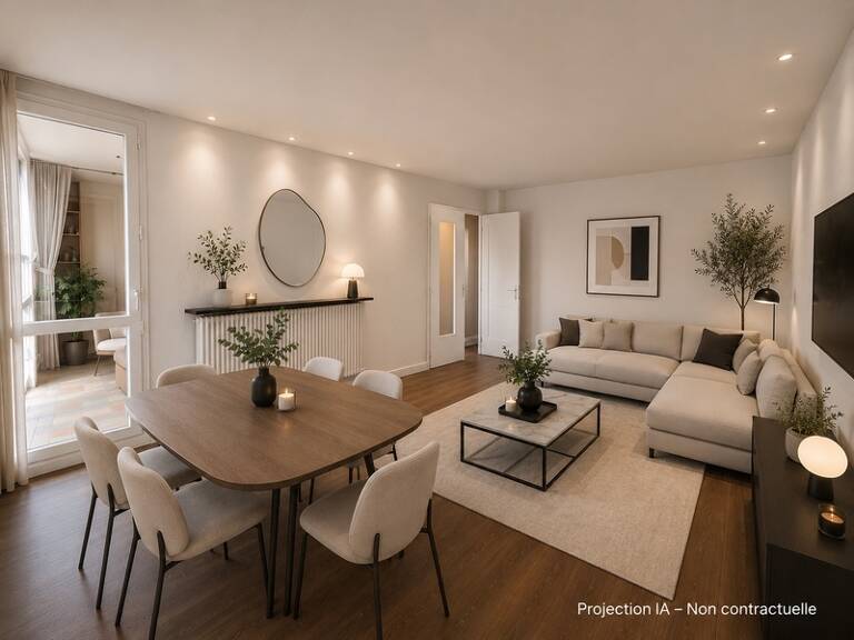 A vendre 5 pièces - Grand appartement familial de 96 m² avec 4 chambres et 2 loggias NOGENT SUR OISE (60) — photo 1