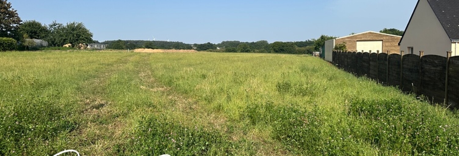 Terrain  1252 m² à vendre à Saint-Martin-sur-Oust (56200)