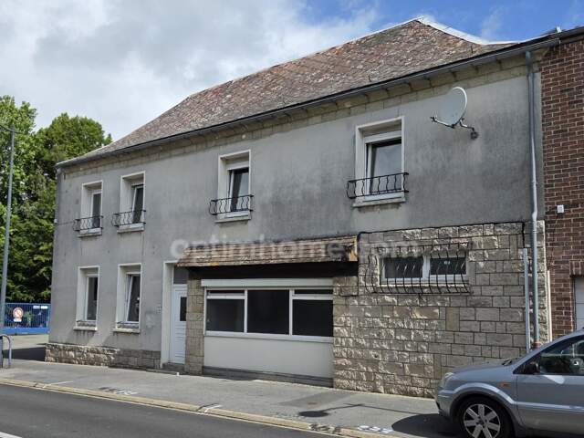 A SAULTAIN CENTRE VILLE - MAISON A RENOVER 3 CHAMBRES - ANCIEN COMMERCE — photo du bien