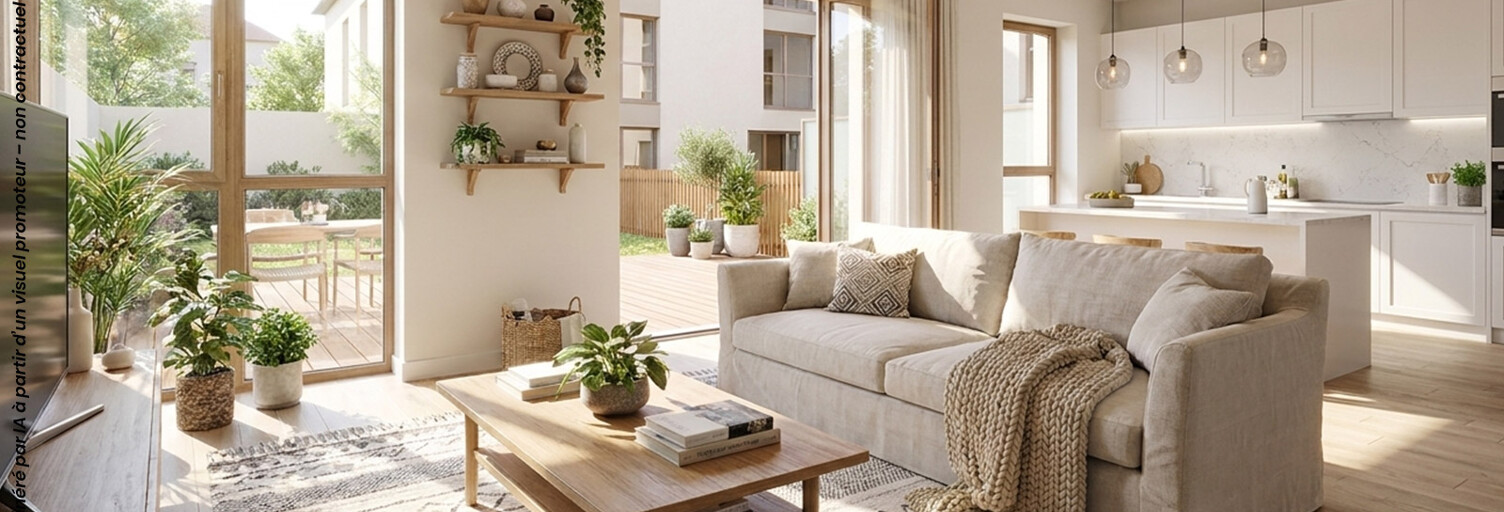 Appartement neuf T1, T2, T3 Pièce 18 à 60 m² à vendre à Caen (14000)