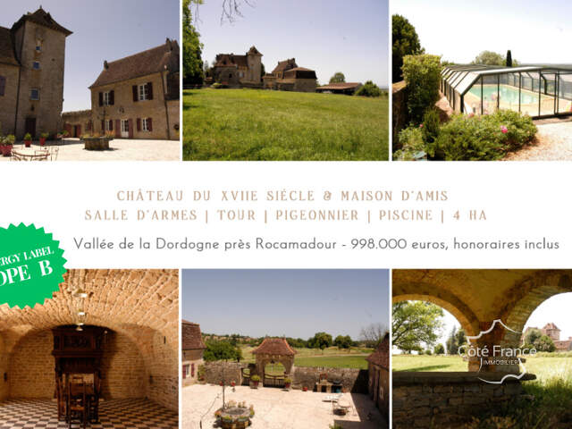 Château du XVIIe siècle avec maison d'amis, salle d'armes, t — photo du bien