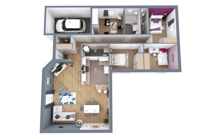Maison à construire à Grenade-sur-l'Adour (40270) — photo 3