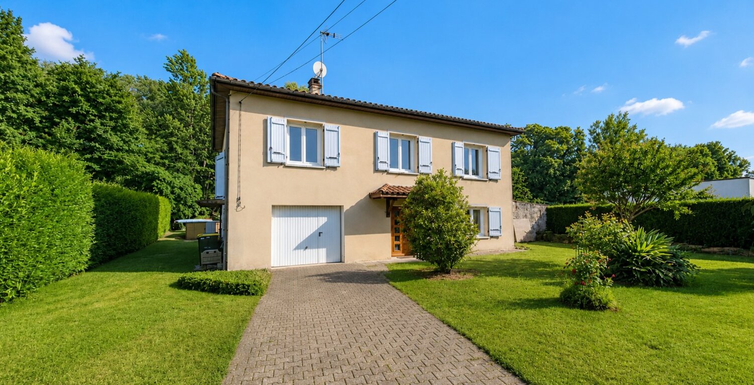 Maison familiale 5 chambres au calme, sans vis-à-vis, avec piscine et rivière en fond de jardin — photo 1