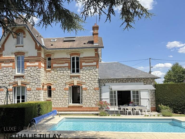 Maison de caractère, a vendre, piscine et jardin, Orleans — photo 1