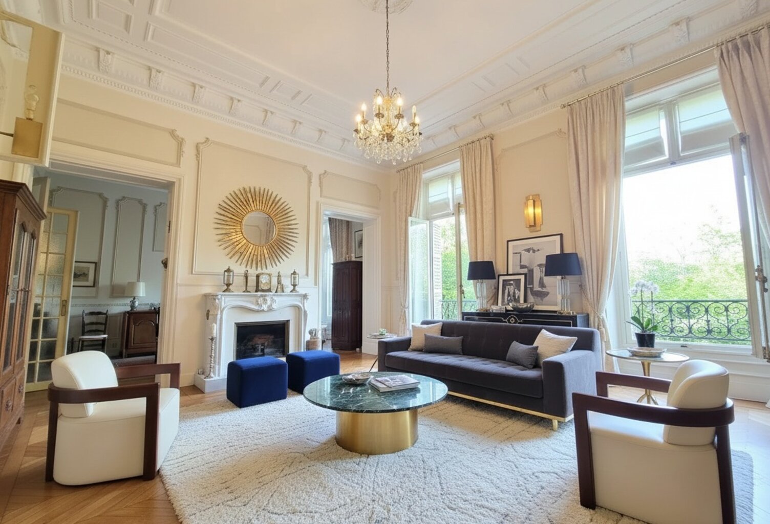 Appartement de prestige dans un château du XIXe siècle – 152 m² — photo 1