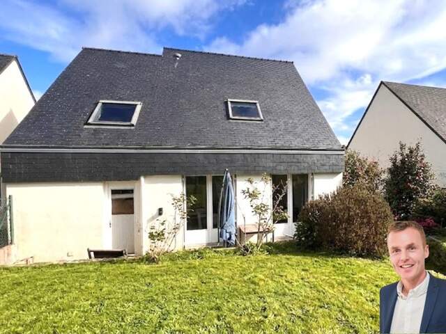 QUIMPER (29) – Maison T4 à vendre – 88 m² habitable, 109 m² utile - Garage et terrain — photo du bien
