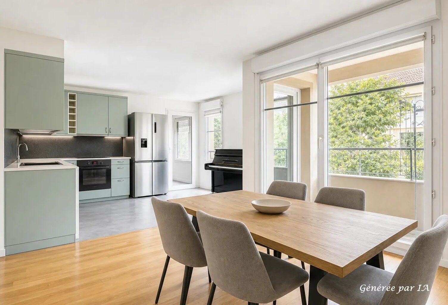 Appartement à vendre 4 pièces avec bureau, loggia et deux places de parking dans une résidence et recherchée — photo 1