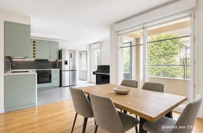 Appartement à vendre 4 pièces avec bureau, loggia et deux places de parking dans une résidence et recherchée — photo du bien