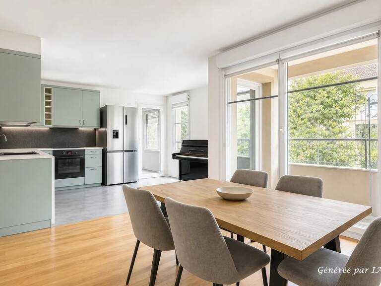 Appartement à vendre 4 pièces avec bureau, loggia et deux places de parking dans une résidence et recherchée — photo 1