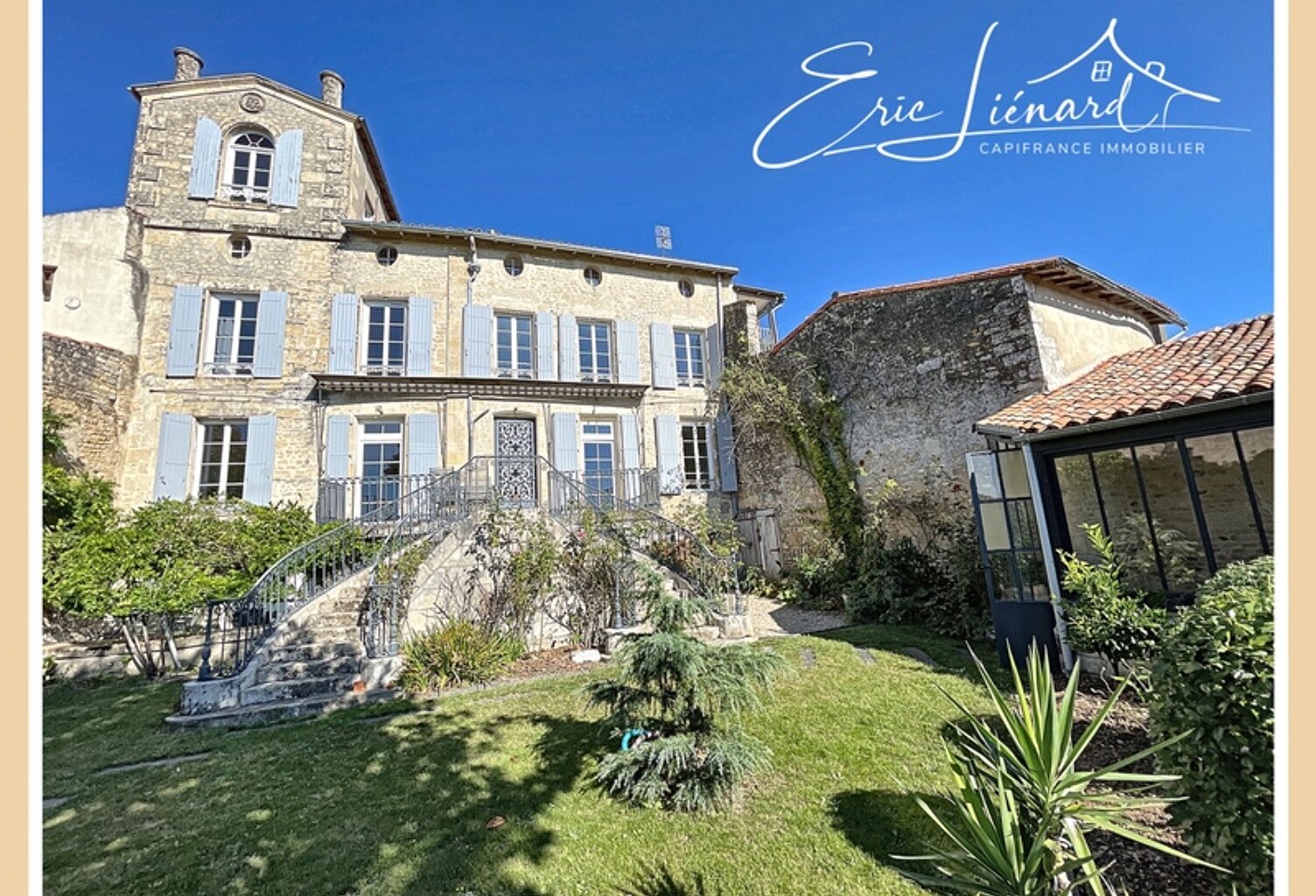 à vendre SAINT MAIXENT L'ECOLE (79) propriété P12 de 446 m² - Terrain de 2 152 m² — photo 1