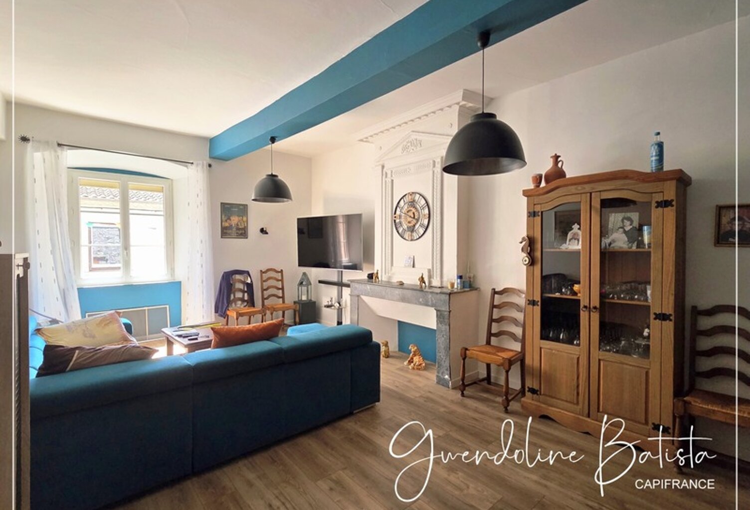 Maison de village en pierre 93m² (150m² surface utile) - 2 chambres - Terrasse 16m² — photo 1
