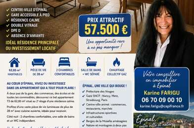 Appartement 3 pièces 57500 €