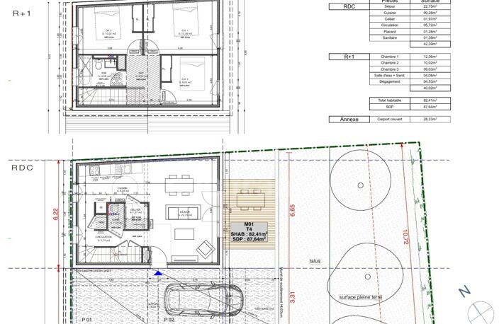 Maison neuve RE2020 à Saubens – Permis obtenu — photo 4