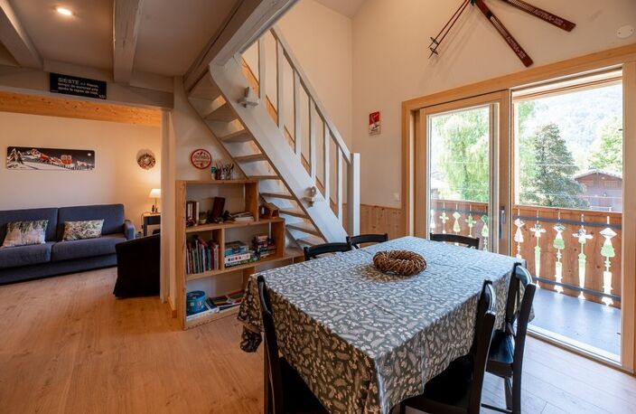 Haute Savoie (74), à vendre SAMOENS - Domaine skiable Grand Massif - Appartement T4 93 m² — photo 5