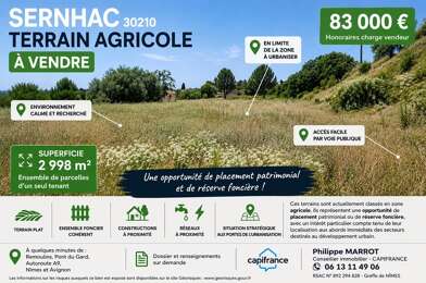 Terrain  83000 €