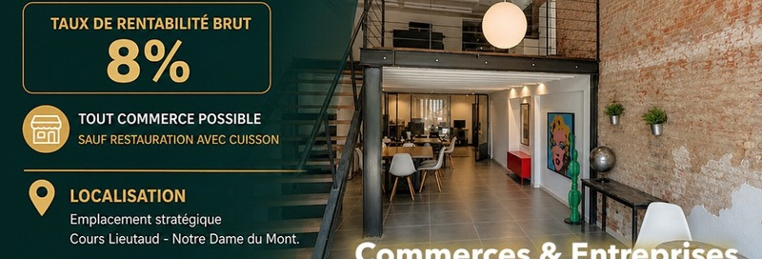 Commerce 5 Pièces 140 m² à vendre à Marseille 6 (13006)