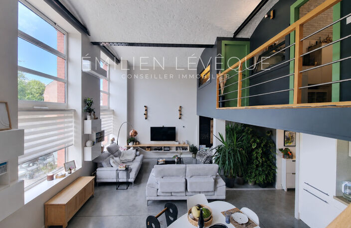 Loft 110m2 avec 3 chambres à Seclin — photo 2