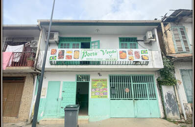 A VENDRE A CAYENNE UN IMMEUBLE DE RAPPORT DE 167m² - 1 LOCAL DE 98m² - 1 APPARTEMENT T3 DE 51m² - 1 STUDIO DE 18m² - AU PRIX DE 306 000 € — photo du bien