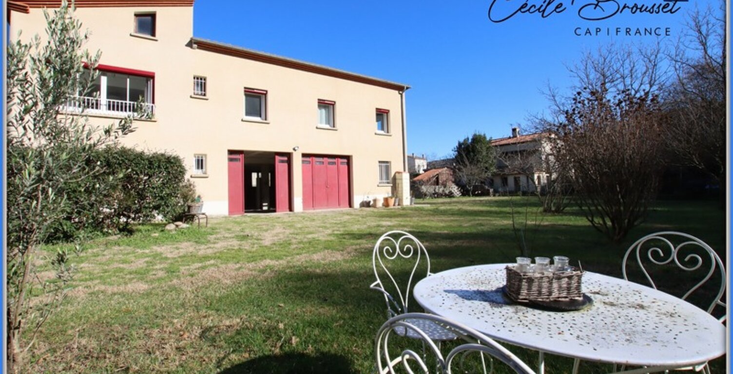 Villa 4 faces à vendre sur 1425 m2 de terrain avec garage et studio indépendant à REYNES (66) — photo 1