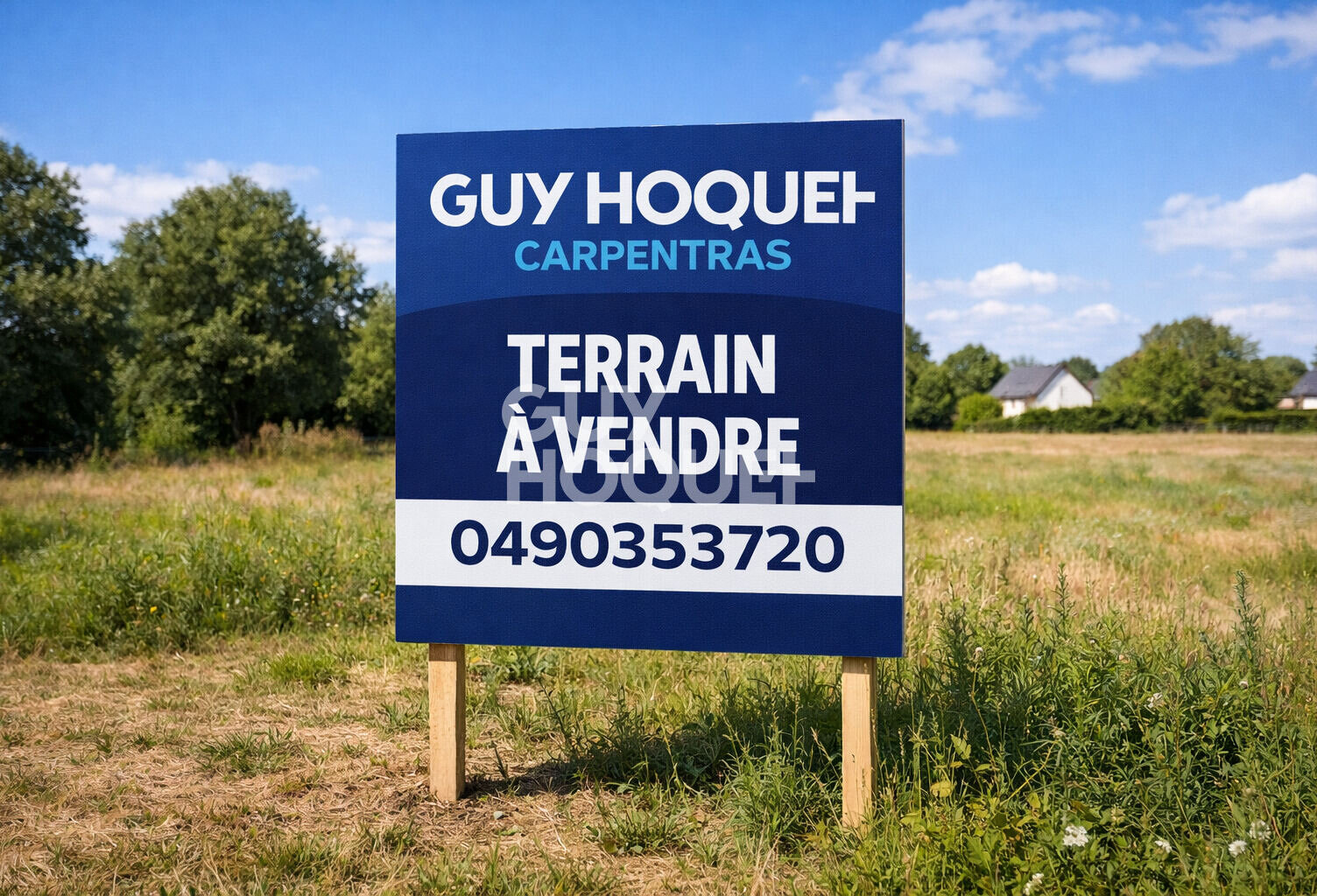 Terrain Carpentras 400 m² - Viabilisé - Libre constructeur — photo 1