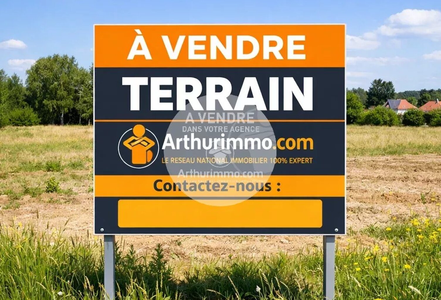 Nouveau sur LA TURBALLE, terrain viabilisé à bâtir libre de constructeur — photo 1
