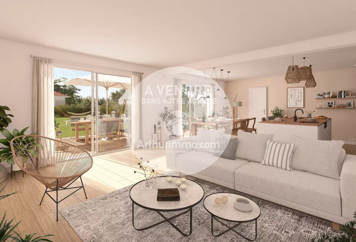 SAUTRON , Maison avec vie de plain-pied, RT 2020, 4 chambres — photo 1