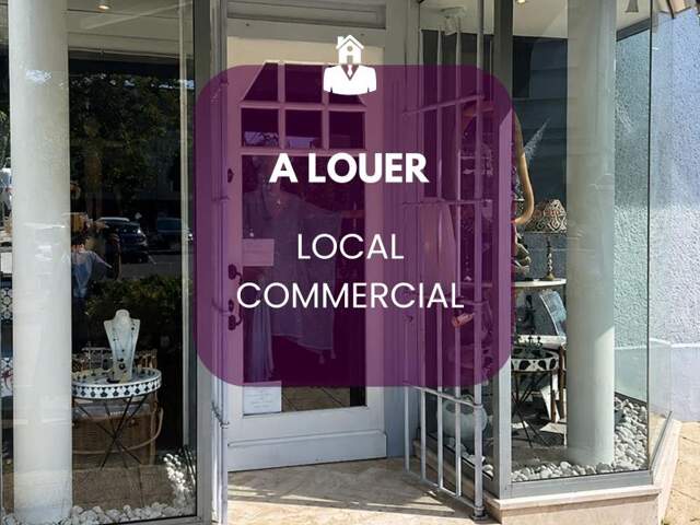 A louer, local commercial de 30m2 avec réserve à La Baule en emplacement n°1 — photo du bien