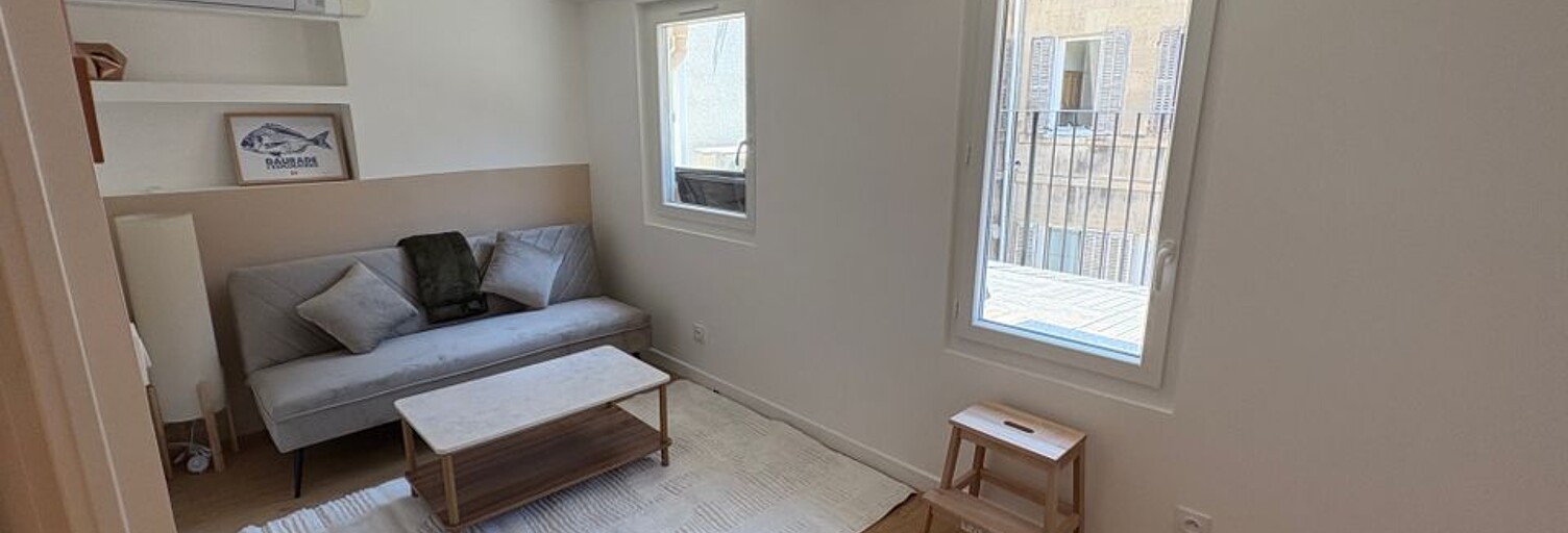 Appartement 2 Pièces 35 m² à louer à Marseille 1 (13001)
