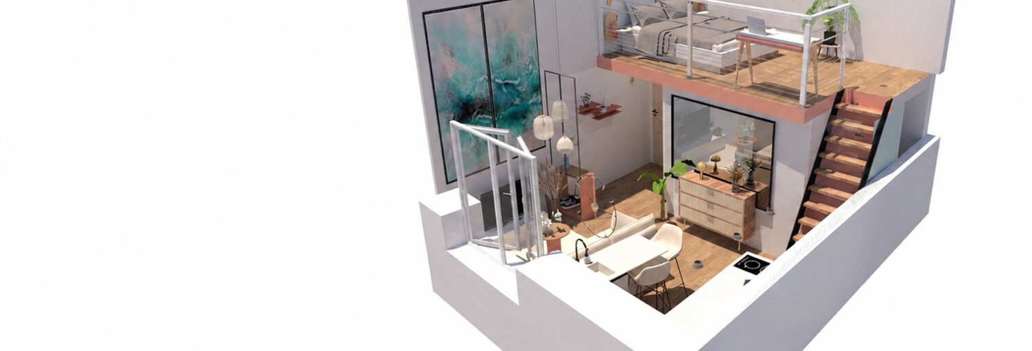 Appartement 1 Pièce 27 m² à vendre à Saint-Genis-Laval (69230)