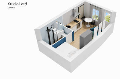 Appartement 1 pièces 80000 €