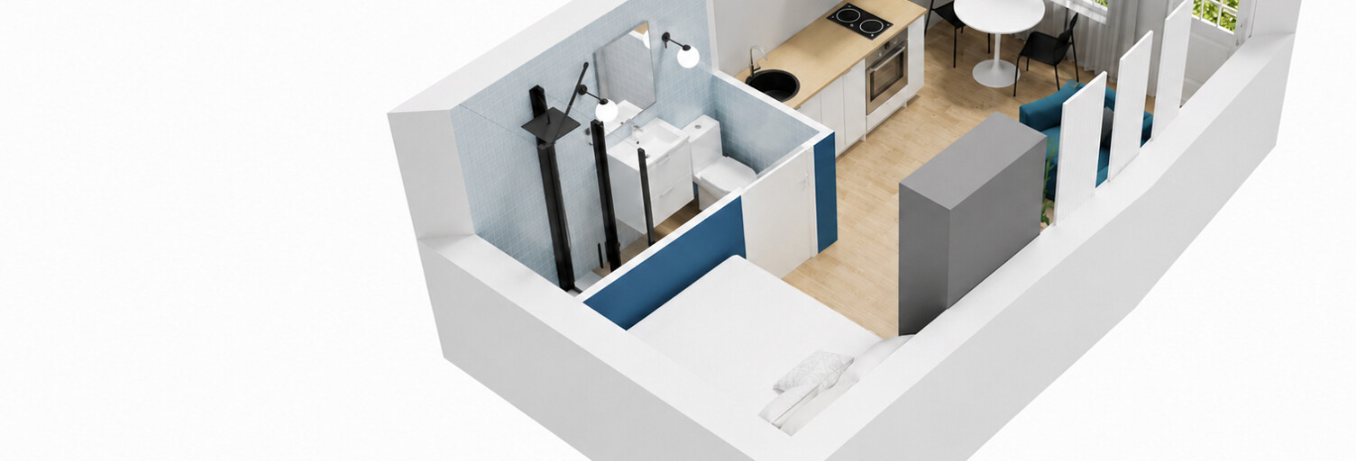 Appartement 1 Pièce 20 m² à vendre à Saint-Genis-Laval (69230)